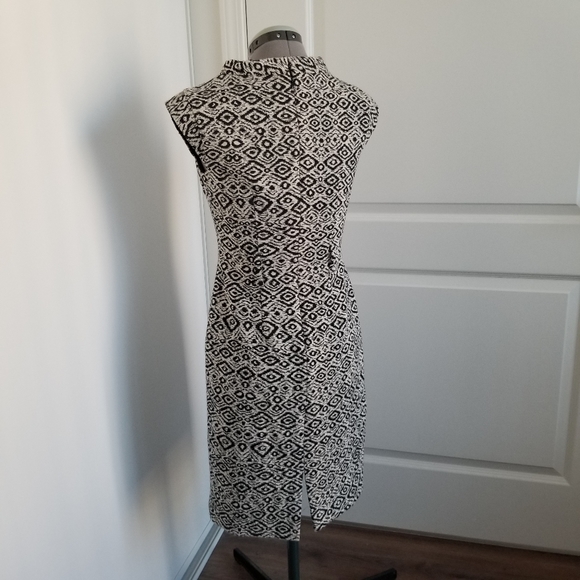 Gorgeous Nine West black and white dress, size 4 - Picture 2 of 16